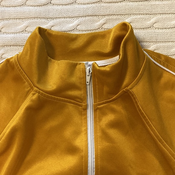 BDG Track Jacket ~ XL ~ Yellow and White - Picture 7 of 13